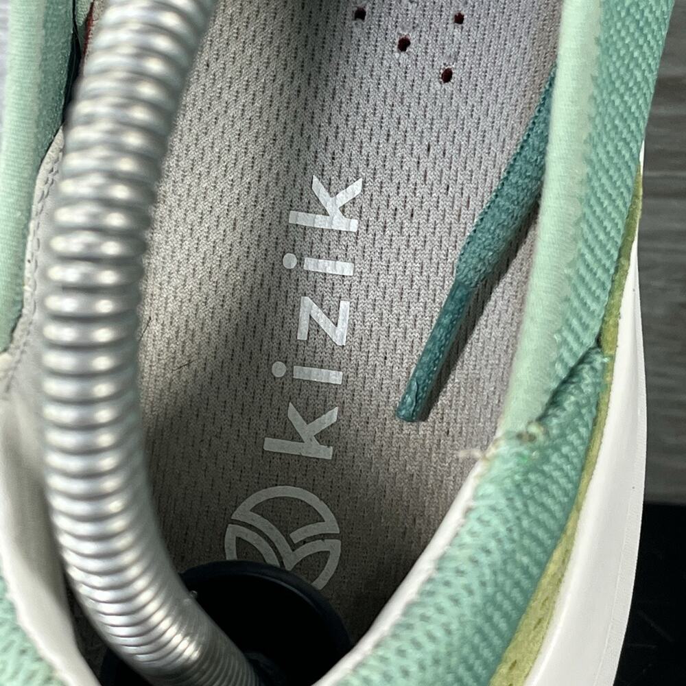 Kizik Women’s Madrid Eco Knit Handsfree Blue & Green Athletic Sneakers Size 9 - Picture 7 of 9